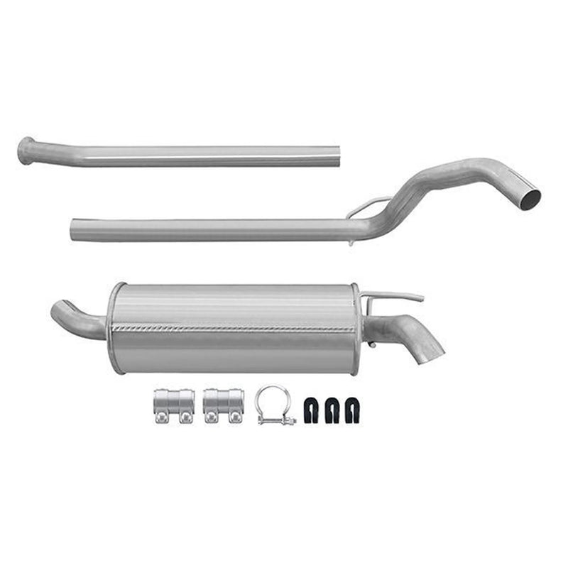 Hella End Silencer Rear fits Renault Twingo I 1993-1996 1.2
