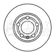 Key Parts Front & Rear Brake Discs & Pads fits VW Polo III Classic 1997-1999 1.9