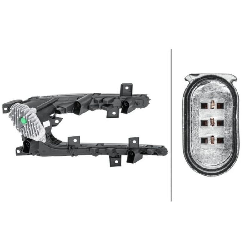 Hella Daytime Running Light LED Left fits VW Golf VII 2014-2021 1.4