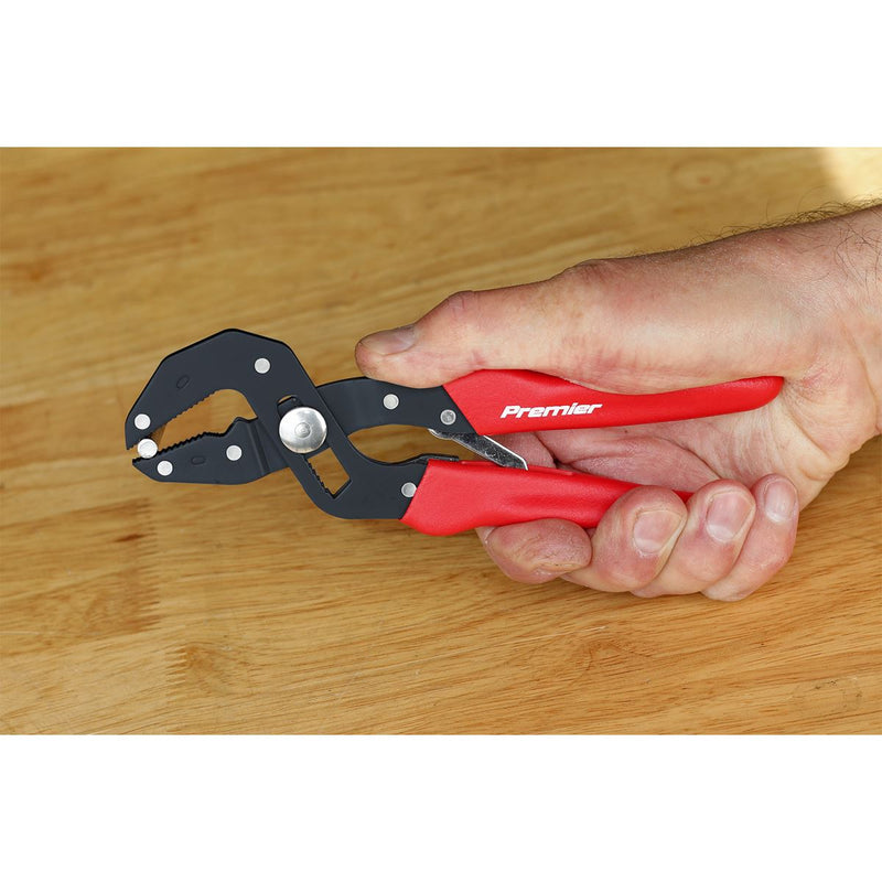 Sealey Pliers Multi-Grip Self-Adjusting 175mm AK8535 Sealey - Dynamic Drive