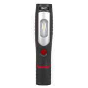 Sealey Rechargeable 360 Inspection Light 7 SMD & 3W SMD LED Black Lithium-ion Sealey - Dynamic Drive