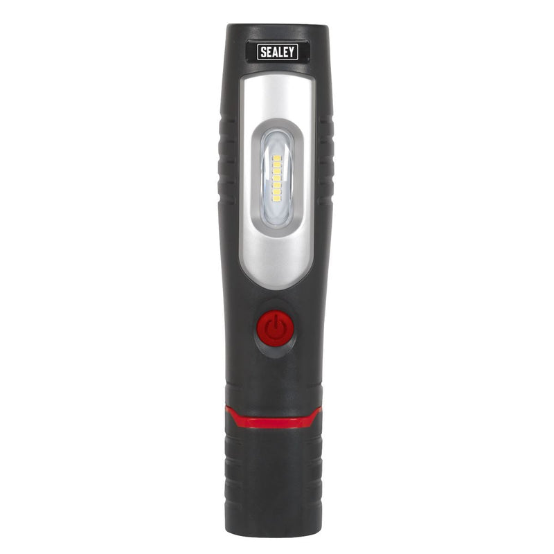 Sealey Rechargeable 360 Inspection Light 7 SMD & 3W SMD LED Black Lithium-ion Sealey - Dynamic Drive