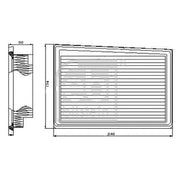 Febi Engine Air Filter 101665