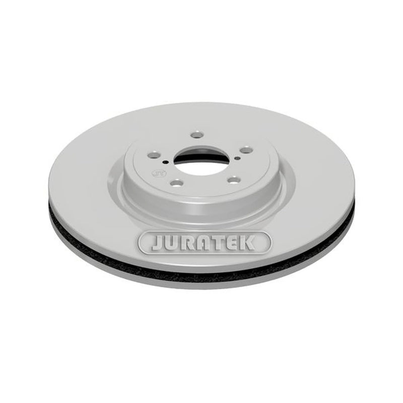 Juratek Front Brake Vented Discs & Pads fits Subaru Forester 2013 on 2.0