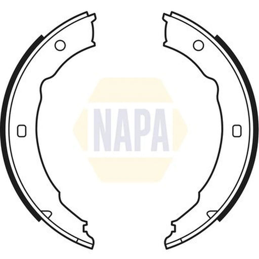 NAPA Parking Brake Shoe Set NBS5008