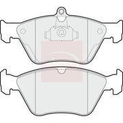 Apec Front Brake Pad Set PAD847
