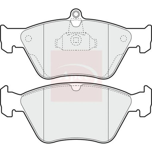 Apec Front Brake Pad Set PAD847