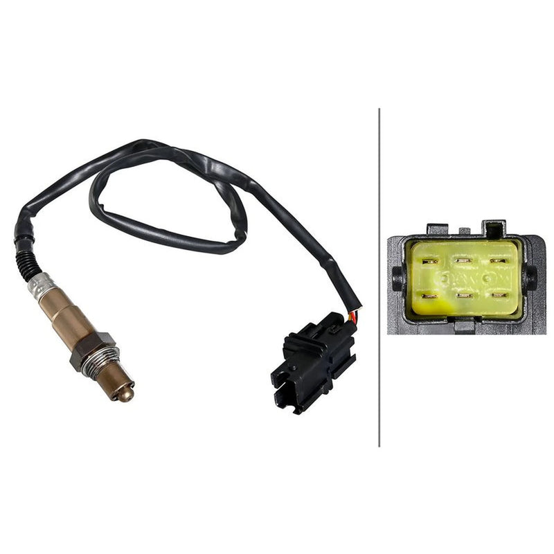 Hella O2 Lambda Oxygen Sensor Left fits Alfa Romeo 156 2002-2005 2.0