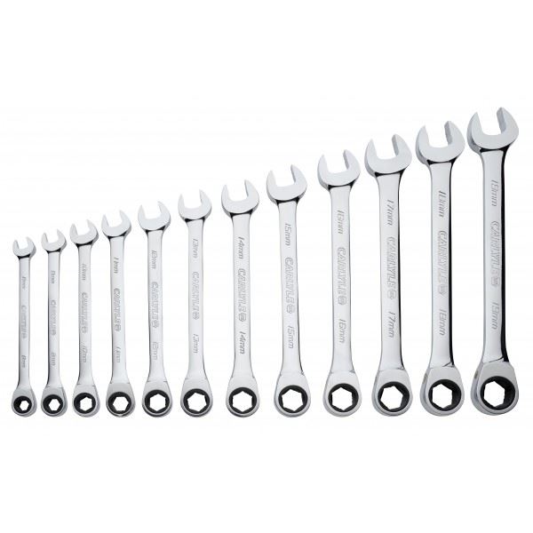 Carlyle Tools Spanner Set - Box End - Metric - 12 Piece - image 1