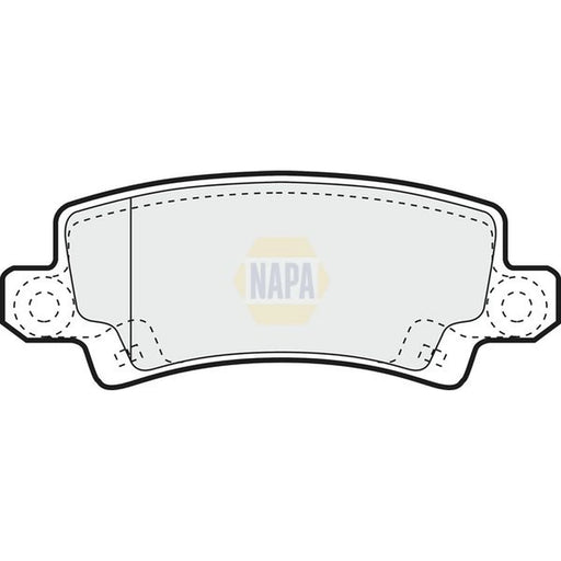 NAPA Rear Brake Pad Set NBP1396