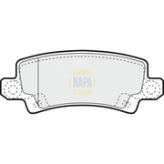 NAPA Rear Brake Pad Set fits Toyota Corolla 1997-2008 1.4 1.6 1.8 2.0