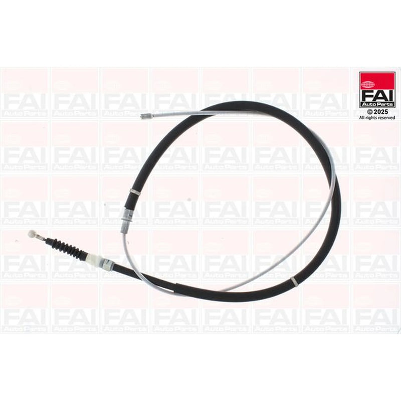 FAI Handbrake Cable Left Rear fits Skoda Superb II 2008-2015