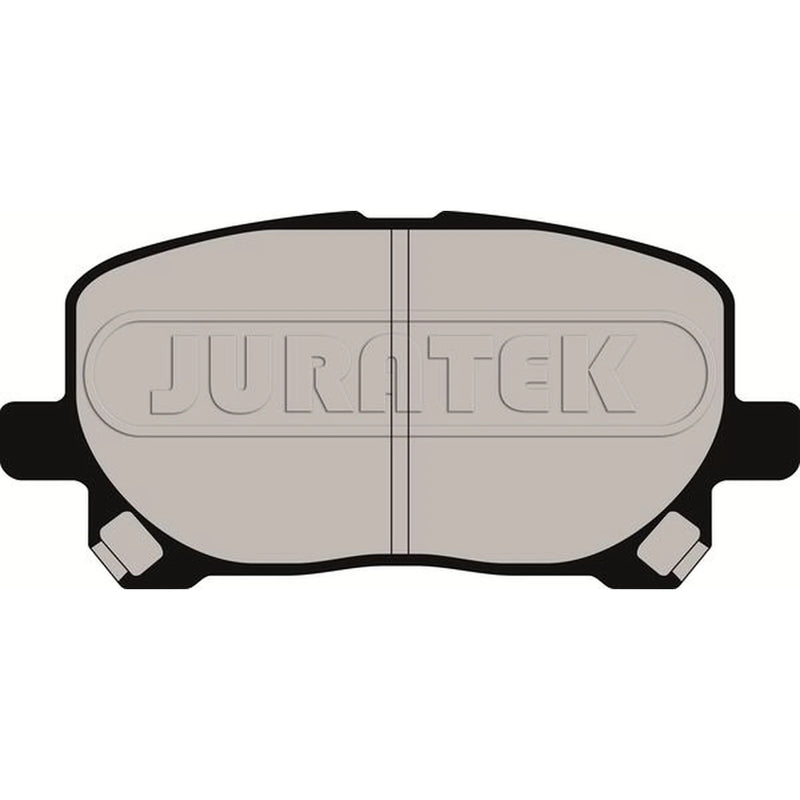 Juratek Front Brake Pad Set fits Toyota Avensis Verso 2001-2009 2.0
