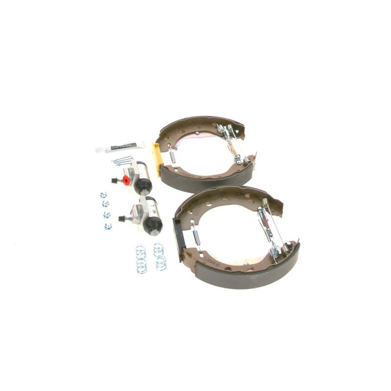 Bosch Brake Shoe Set Axle Kit fits Smart Fortwo 2007-2010