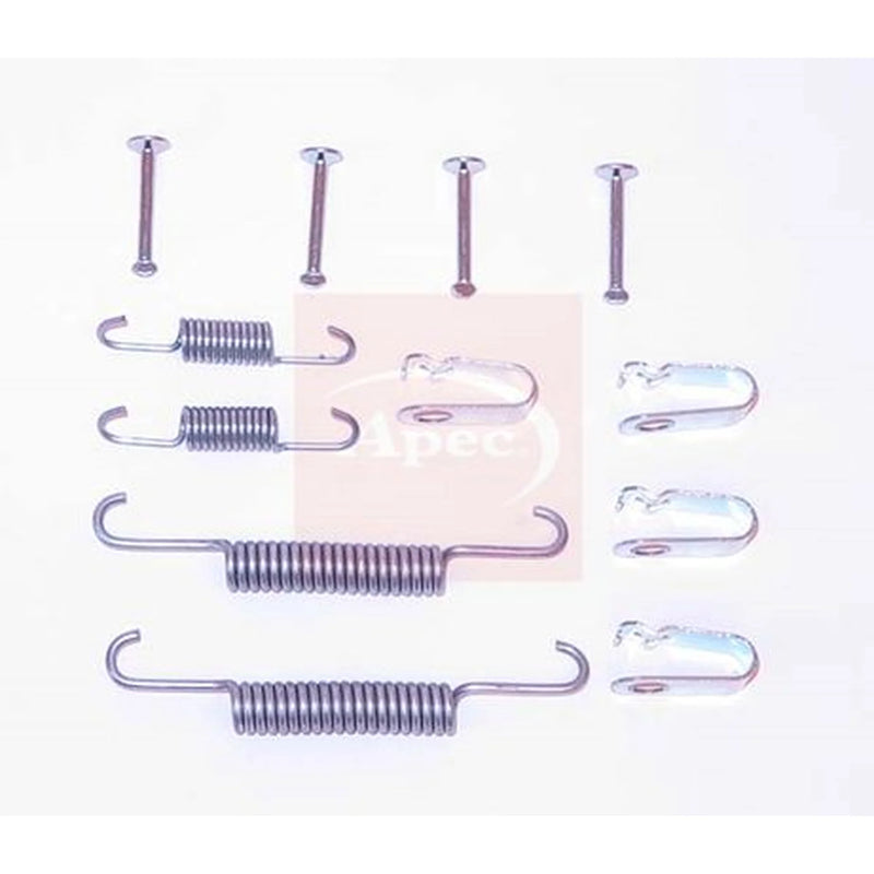 Apec Parking Brake Shoe Accessory Kit Rear KIT2016