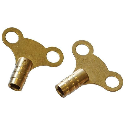Faithfull Radiator Keys - Brass (Pack of 2) Faithfull - NN4 Online