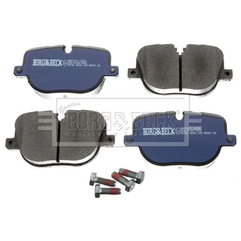Borg & Beck Rear Brake Discs & Pads fits Land Rover Range Rover 2009-2012 5.0