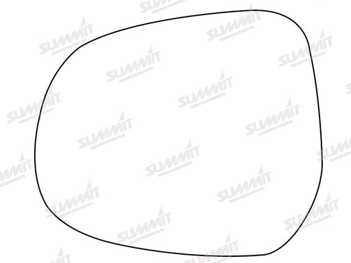 Summit Heated Base Plate With Standard Mirror Glass fits Vauxhall Agila 08 on Suzuki Splash 08 on LHS Summit - Bars 4 Cars