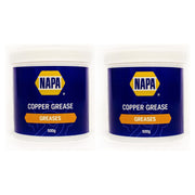 2x NAPA Car Brake Calipers Pads Discs Squeal Anti Seize Copper Grease 500g Tub NAPA - Dynamic Drive
