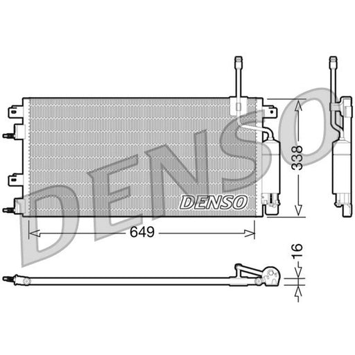 Denso Air Conditioning Condenser