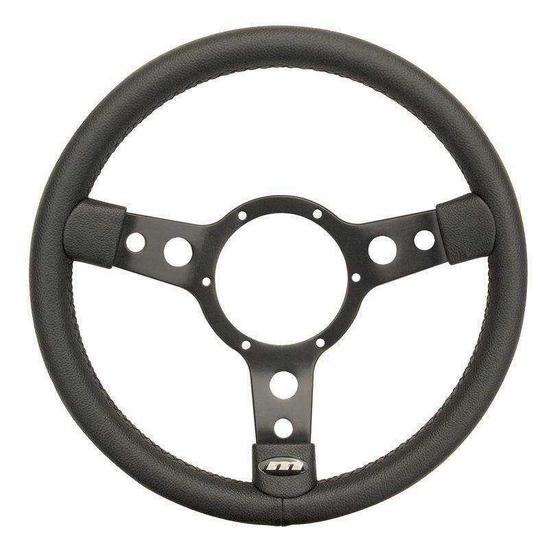 13" Mountney Leather Steering Wheel + boss kit for Audi 100, 200 1977>1982 Mountney  - Dynamic Drive