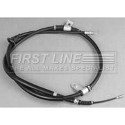 First Line Handbrake Cable Left Rear fits Hyundai Sonata 1993-1998 1.8 2.0 3.0