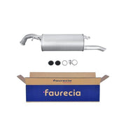 Hella End Silencer Rear fits Toyota Yaris Verso 2000-2005 1.3