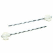 Blue Diamond Glow Hard Ground Tent & Awning Pegs (Case of 20) Heavy Duty PEG222 Blue Diamond  - Dynamic Drive