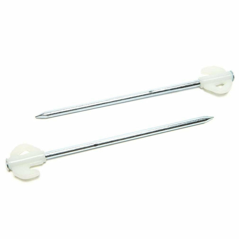 Blue Diamond Glow Hard Ground Tent & Awning Pegs (Case of 20) Heavy Duty PEG222 Blue Diamond  - Dynamic Drive