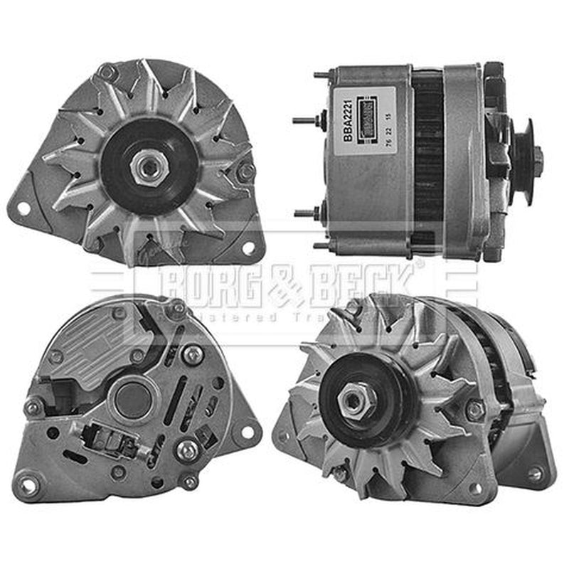 Borg & Beck Car Alternator 12V fits Austin 1000-Series 1970-1974