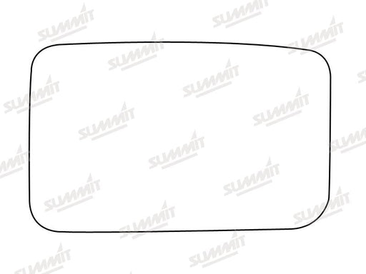 Summit Stick-On Standard Mirror Glass fits Fiat Croma LHS RHS Summit - Bars 4 Cars
