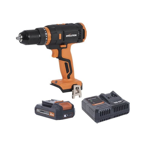 Evolution R13CMB-Li EXT Combi Drill 18V 1 x 2.0Ah Li-ion Evolution - Dynamic Drive