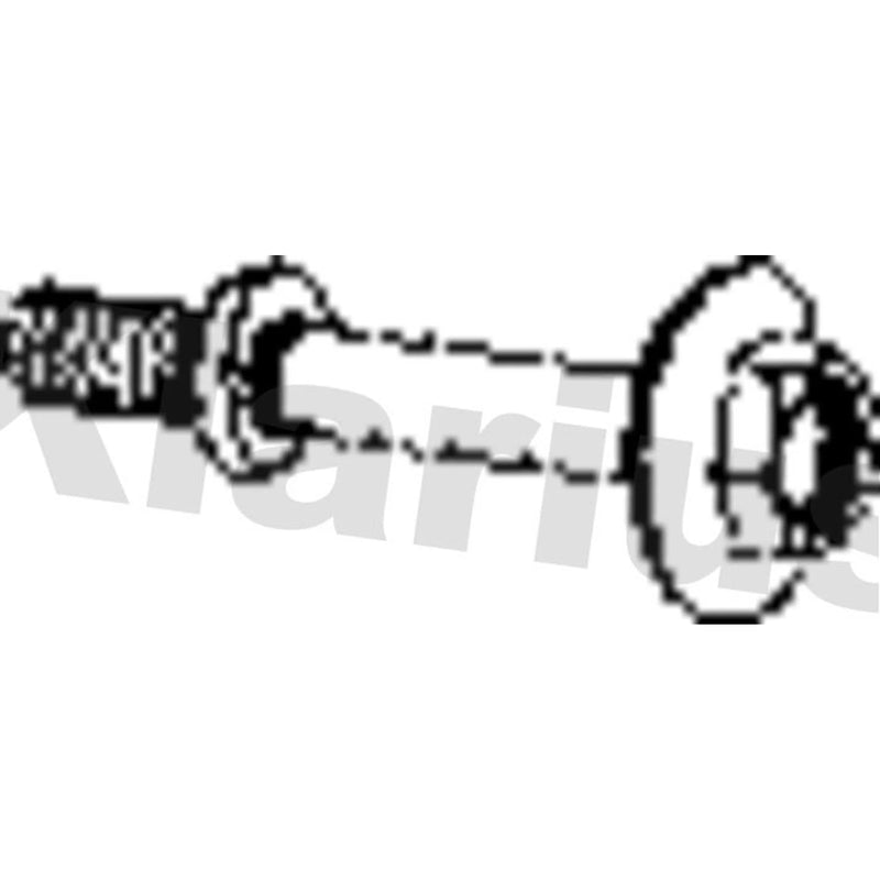 Klarius Exhaust System Bolt fits Nissan Qashqai I 2006-2013 1.5 1.6