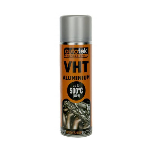 Autotek VHT Paint Aluminum 500ml Aerosol Spray On Paint - image 1