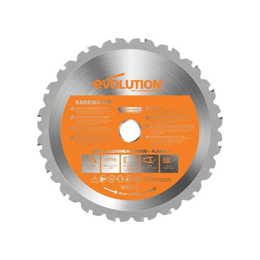 Evolution Multi-Material Saw Blade 185 x 20mm x 20T Evolution - Dynamic Drive