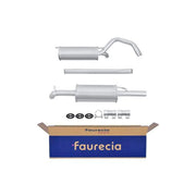 Hella End Silencer Rear fits Rover 200 I 1985-1989