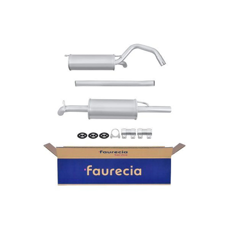 Hella End Silencer Rear fits Rover 200 I 1985-1989