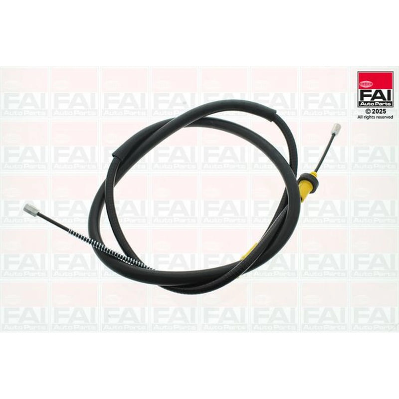 FAI Handbrake Cable Left Rear fits Peugeot 206 1998-2012 1.1 1.4 1.6 1.9 2.0
