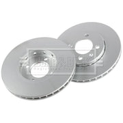 Borg & Beck 2 x Vented Front Brake Discs BBD5236-x2