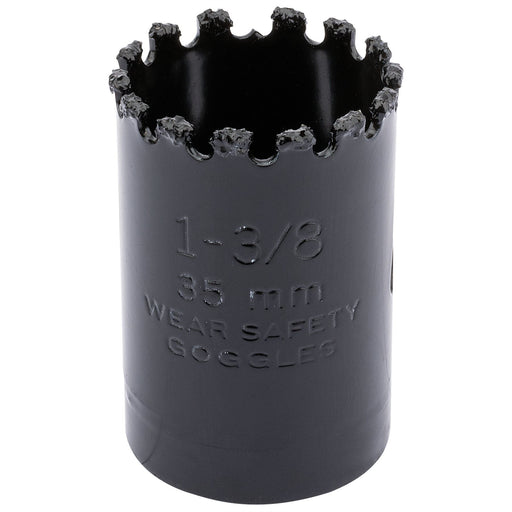 Draper Tungsten Carbide Grit Hole Saw, 35mm 34881 Draper - Dynamic Drive