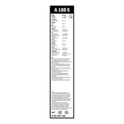Bosch Aerotwin Wiper Blade Set 600mm + 450mm — A188S fits Alfa Romeo Giulietta