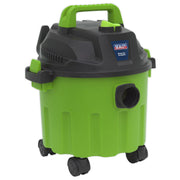 Sealey Vacuum Cleaner Wet & Dry 10L 1000W/230V Green PC102HV Sealey - Dynamic Drive