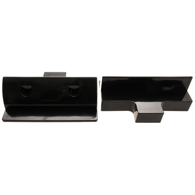 AG Pair of Black ABS Side Solar Support Mounts for Caravans & Motorhomes | Stur AG - Dynamic Drive