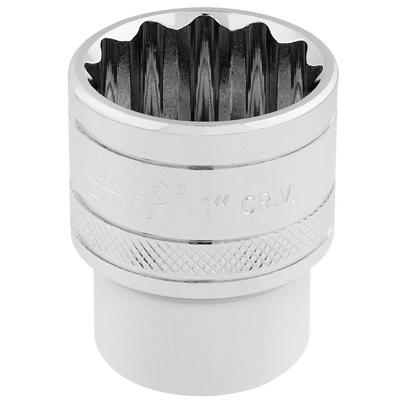 Draper HI-TORQ 12 Point Socket, 1/2" Sq. Dr., 1" 33725 Draper - Dynamic Drive