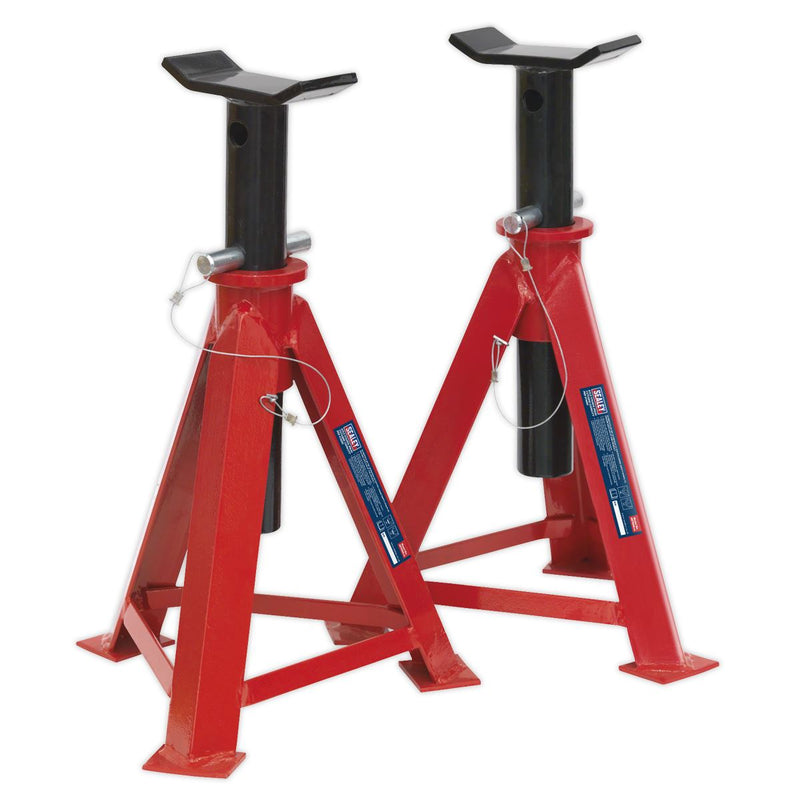 Sealey AXLe Stands (Pair) 7.5 Tonne Capacity per Stand AS7500 Sealey - Dynamic Drive