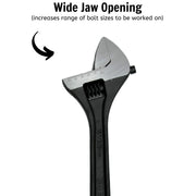 Teng Tools Adjustable Wrench 375mm Teng Tools - Dynamic Drive