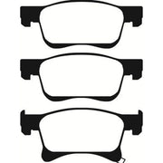 Abtex Front Brake Pad Set PLU2310