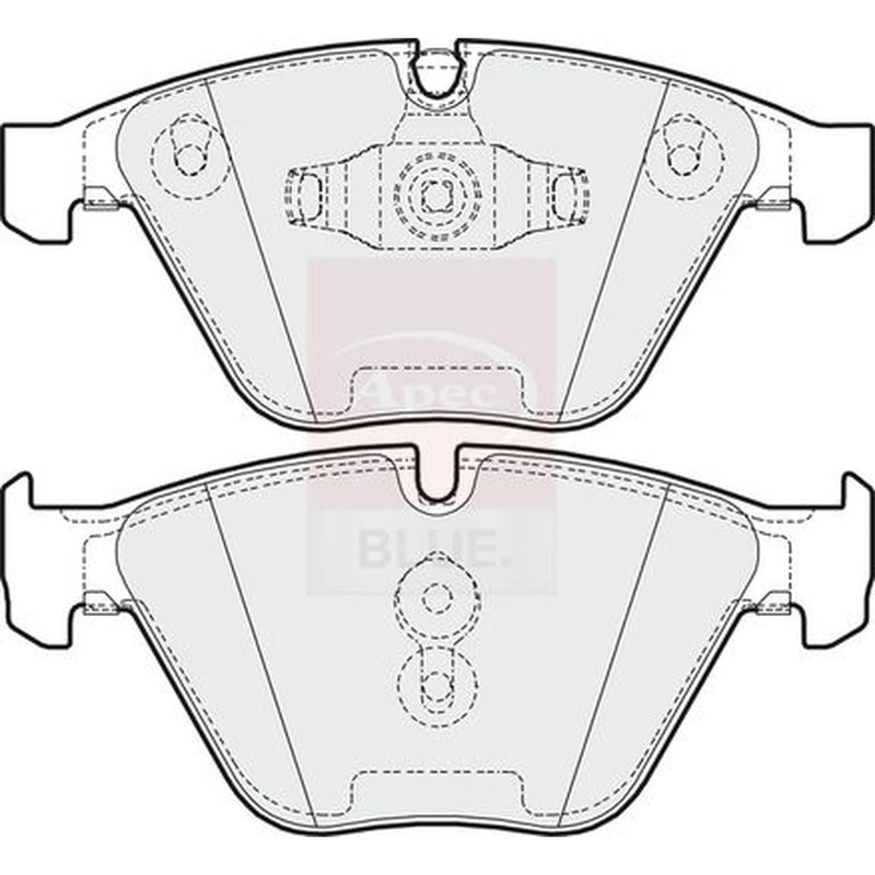 Apec Front Brake Pad Set PD3238