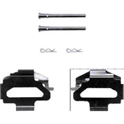Mintex Brake Pad Accessory Fitting Kit Front fits Citroën Dispatch I 1995-2006