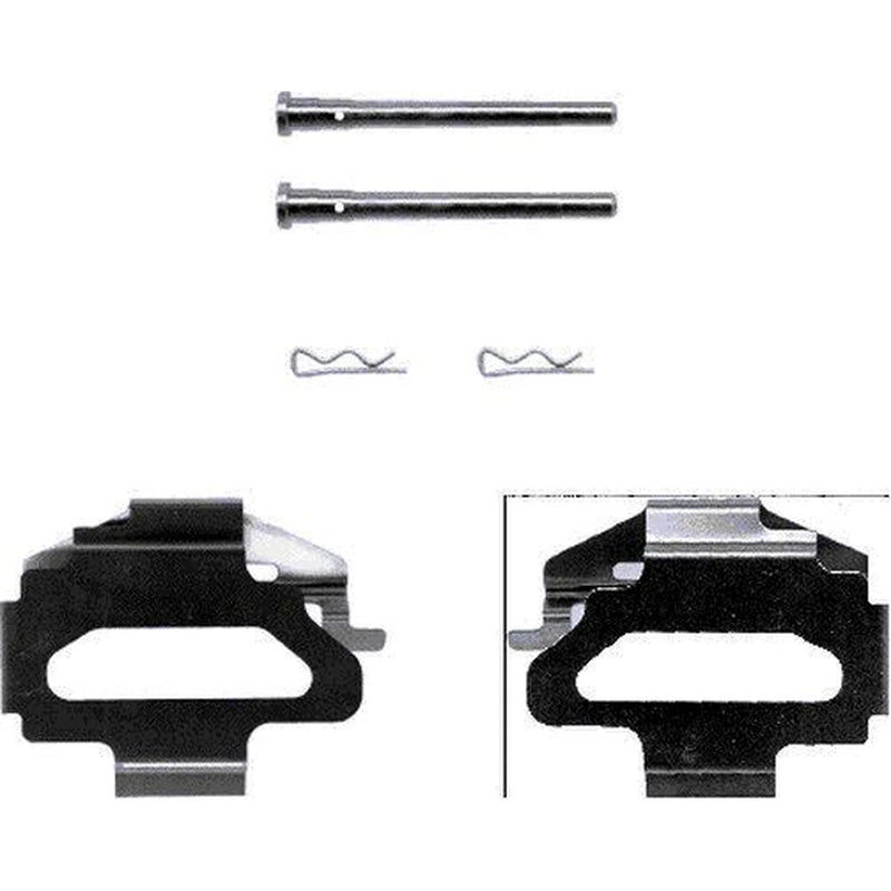 Mintex Brake Pad Accessory Fitting Kit Front fits Citroën Dispatch I 1995-2006